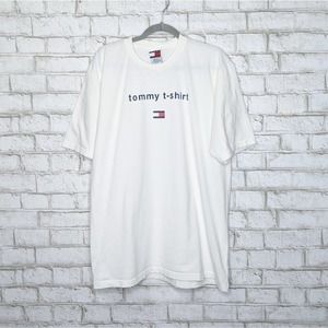 Vtg Tommy Hilfiger Tommy Tshirt Oversized Medium